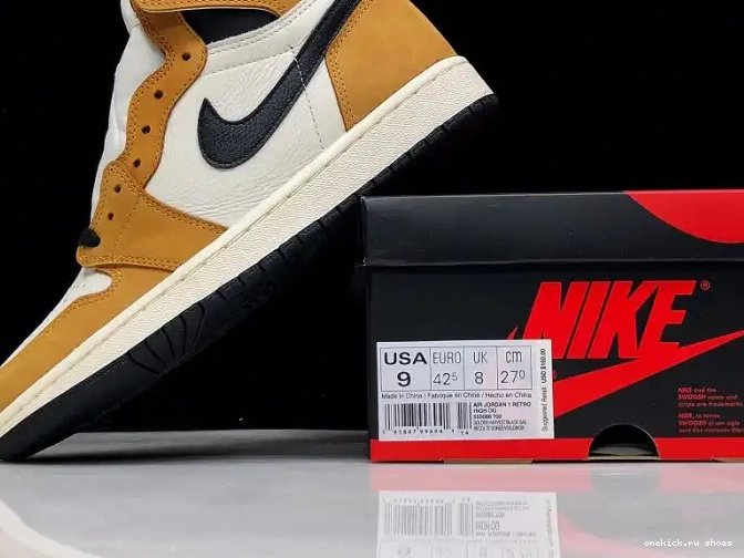 Rep High 555088-700 the OG of Jordan Rookie Air 1 Retro Year 0405